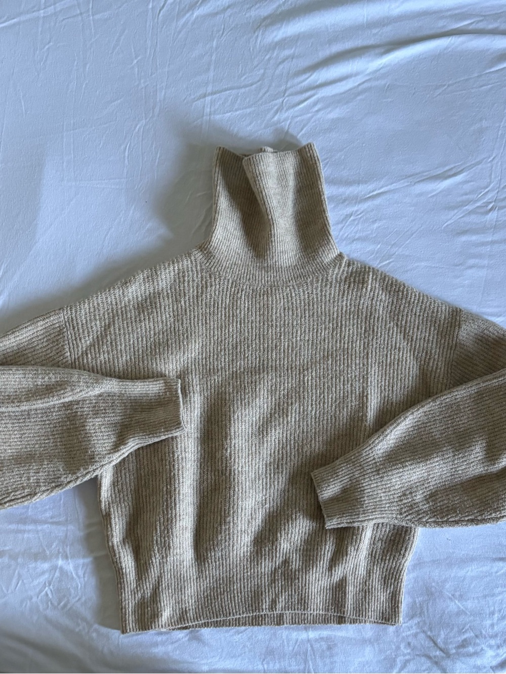 Beige Women's Knit Sweater